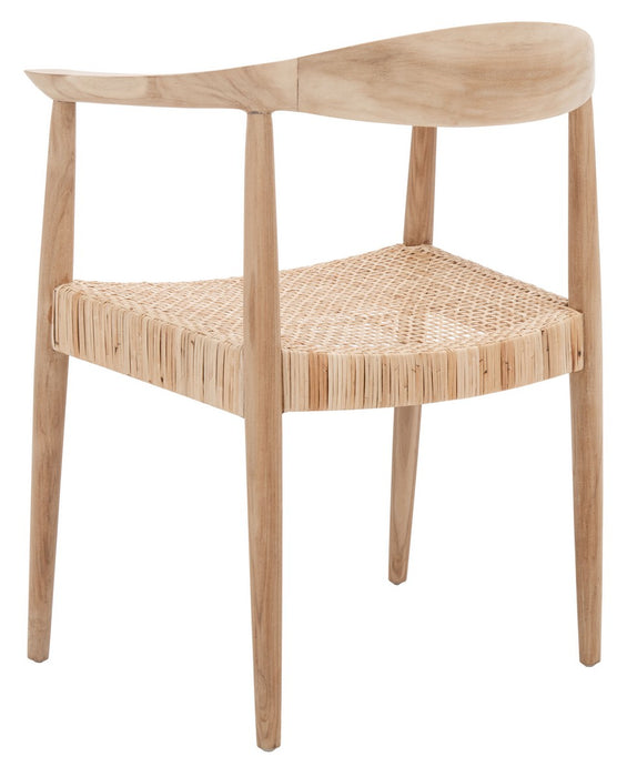 Sijo Rattan Peel Accent Chair/ Unfinished Natural