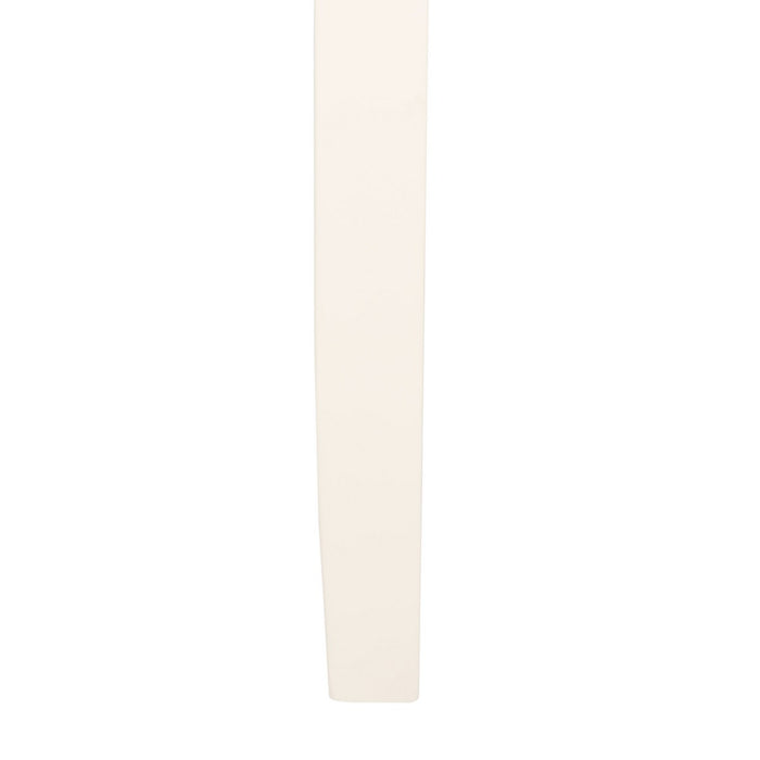 Silio Rectangle Dining Table/ White/ Natural