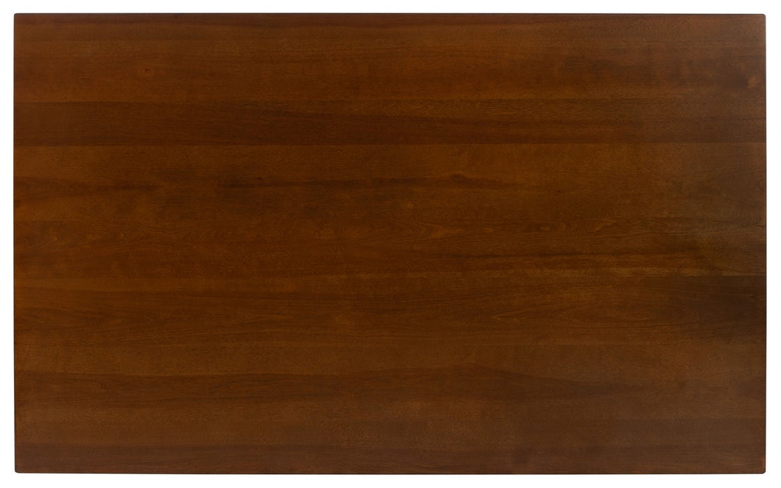 Silio Rectangle Dining Table/ White/ Natural