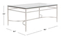 Abelard Silver Glass Coffee Table - Cool Stuff & Accessories