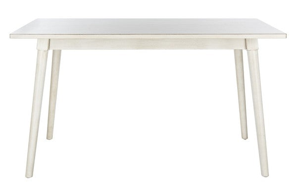 Tia Rectangle Dining Table/Antique White