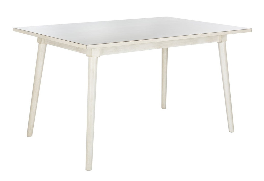 Tia Rectangle Dining Table/Antique White