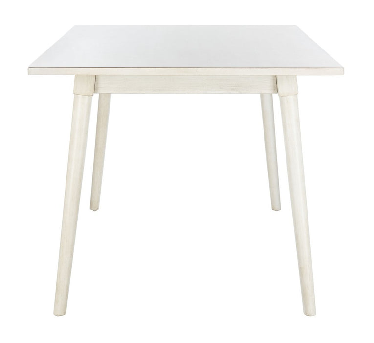 Tia Rectangle Dining Table/Antique White