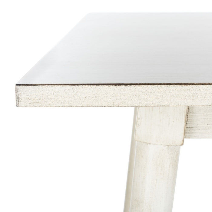 Tia Rectangle Dining Table/Antique White