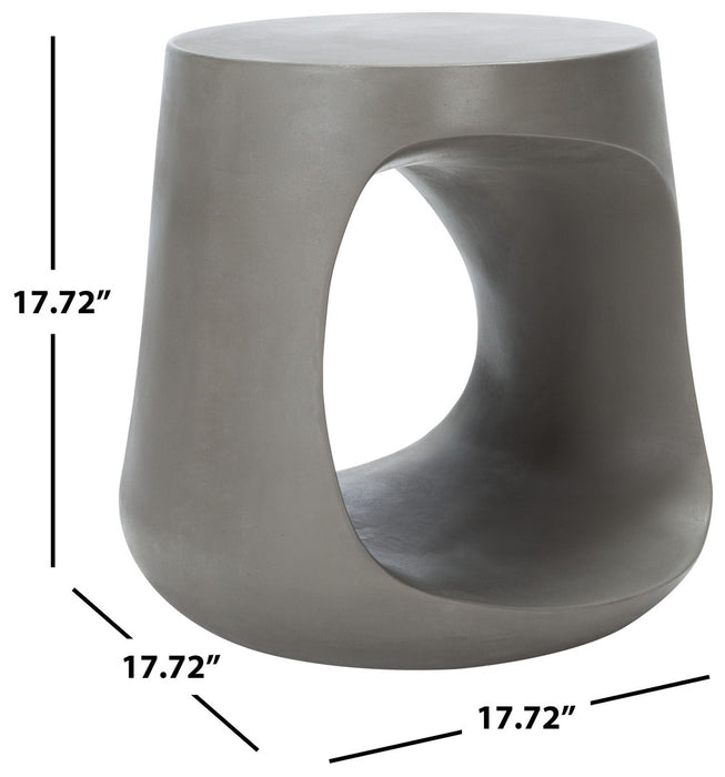 Vikki Grey Concrete Accent Table - Cool Stuff & Accessories