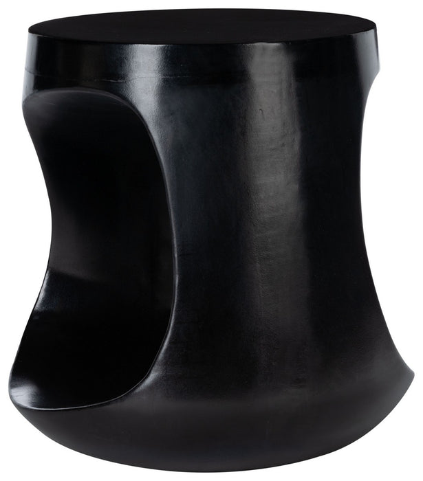 Vikki Black Concrete Accent Table - Cool Stuff & Accessories