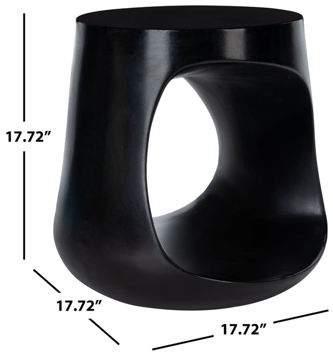 Vikki Black Concrete Accent Table - Cool Stuff & Accessories