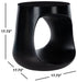 Vikki Black Concrete Accent Table - Cool Stuff & Accessories
