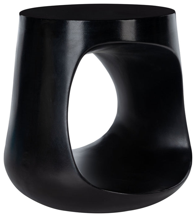 Vikki Black Concrete Accent Table - Cool Stuff & Accessories