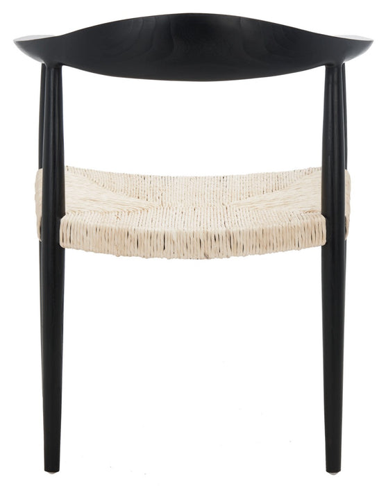 Volta Foc Twist Accent Chair/Black