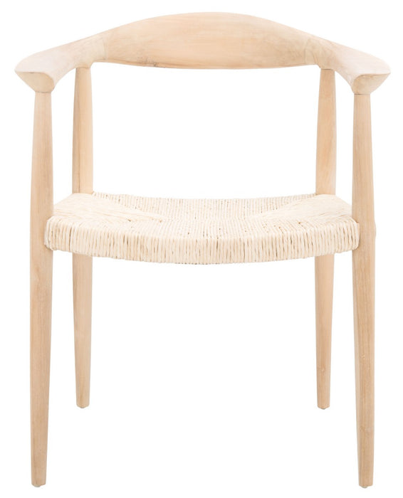 Volta Foc Twist Accent Chair/Unfinished Natural