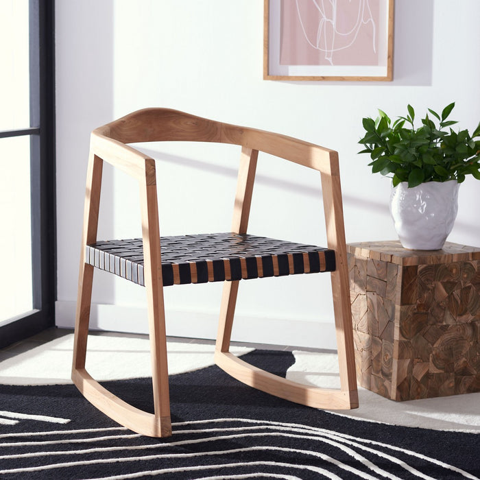 Willa Rocking Dining Chair/Black