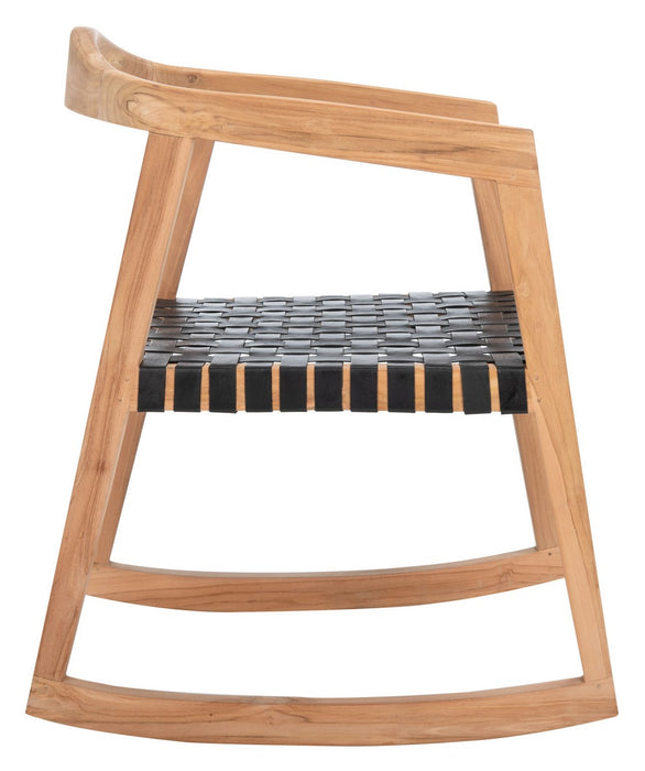 Willa Rocking Dining Chair/Black