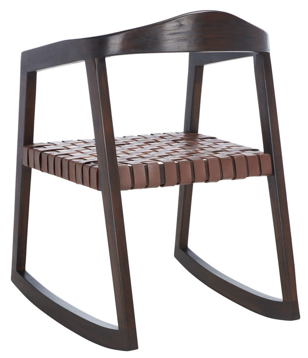 Willa Rocking Dining Chair/Cognac Walnut