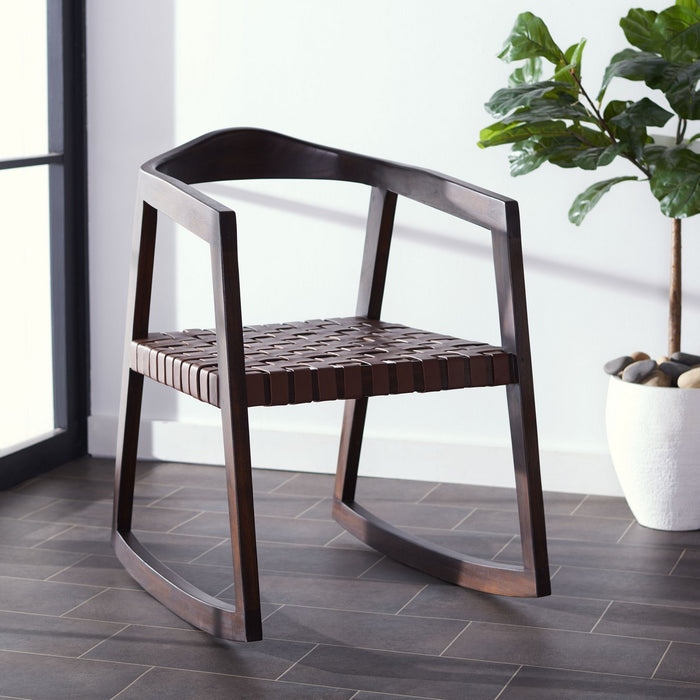 Willa Rocking Dining Chair/Cognac Walnut