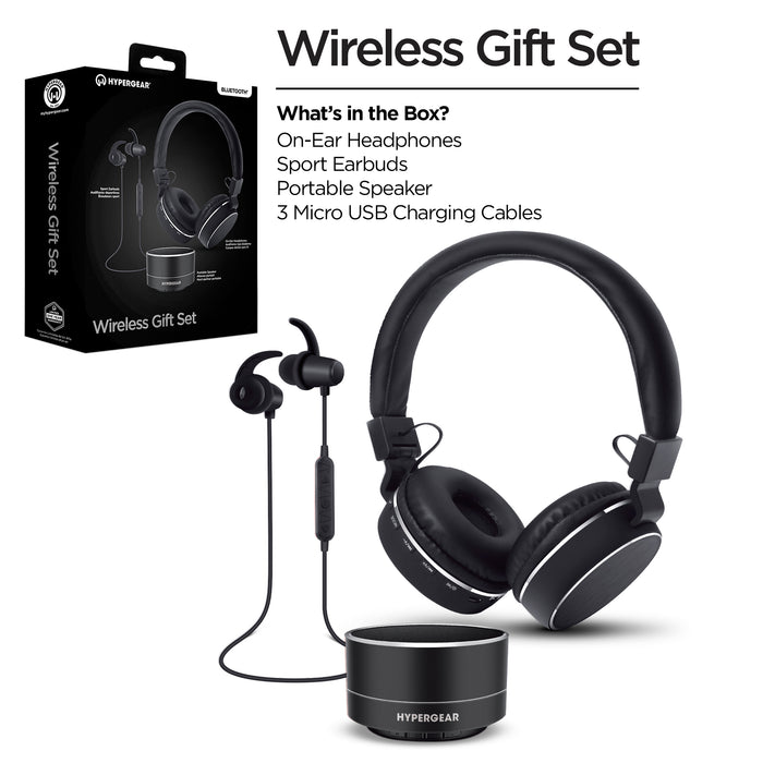 HyperGear Wireless Set / Black - Cool Stuff & Accessories