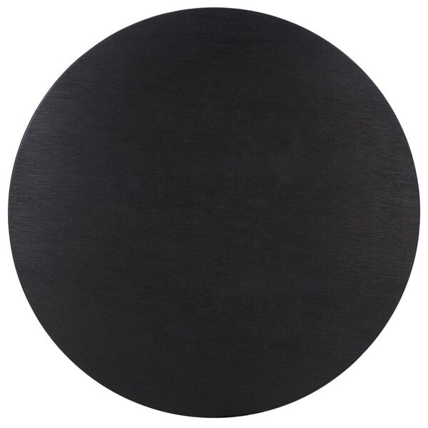 Alecto Round Coffee Table/Black