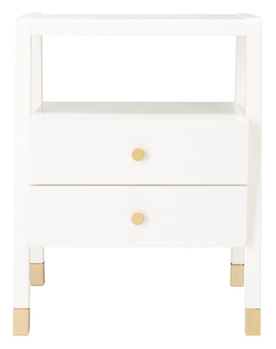 Cove 2 Drawer 1 Shelf Accent Table - Cool Stuff & Accessories