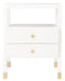 Cove 2 Drawer 1 Shelf Accent Table - Cool Stuff & Accessories