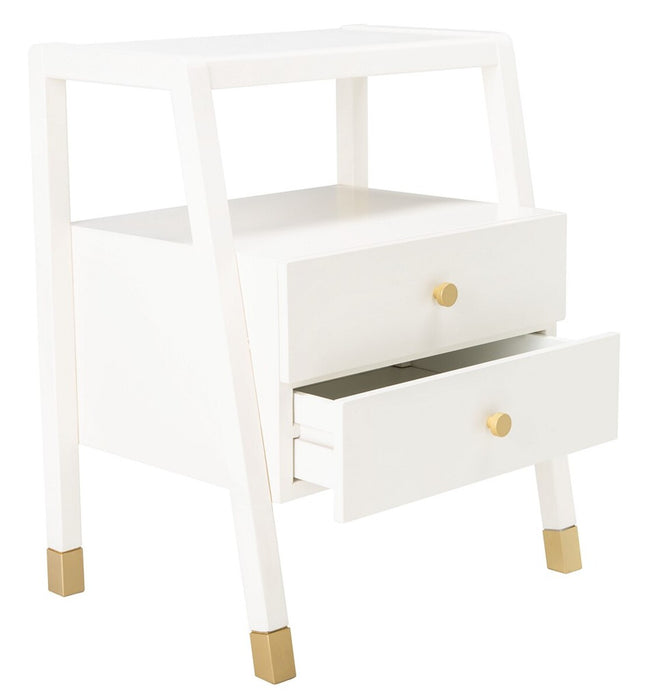 Cove 2 Drawer 1 Shelf Accent Table - Cool Stuff & Accessories
