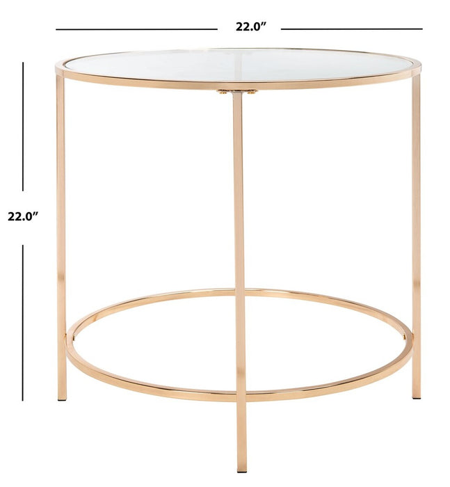 Kolby Round Glass Side Table - Cool Stuff & Accessories