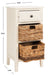 Everly Drawer Side Table/Vintage White - Cool Stuff & Accessories