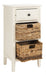Everly Drawer Side Table/Vintage White - Cool Stuff & Accessories