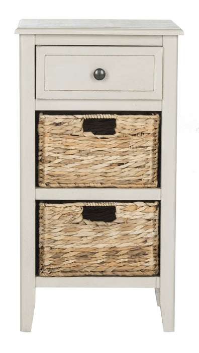 Everly Drawer Side Table/Vintage Grey - Cool Stuff & Accessories