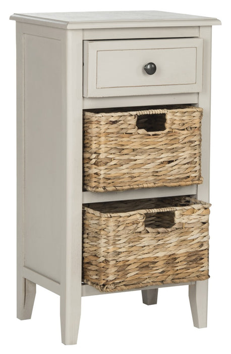 Everly Drawer Side Table/Vintage Grey - Cool Stuff & Accessories