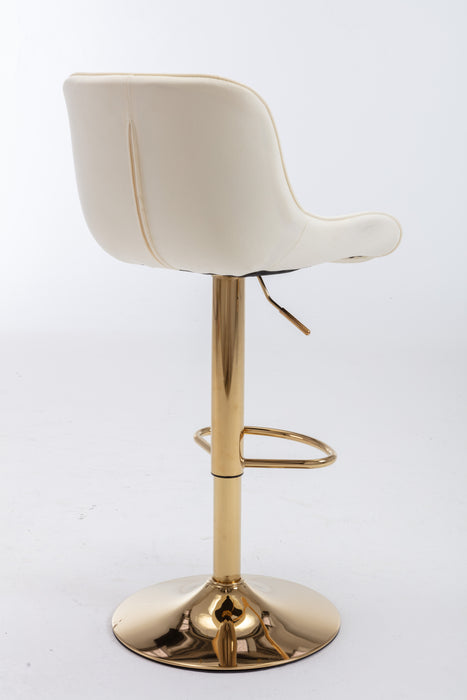 Bar Stool Set of 2/ Ivory