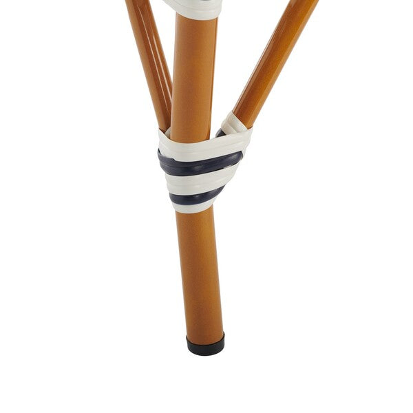 California Bar Stool/White/Navy
