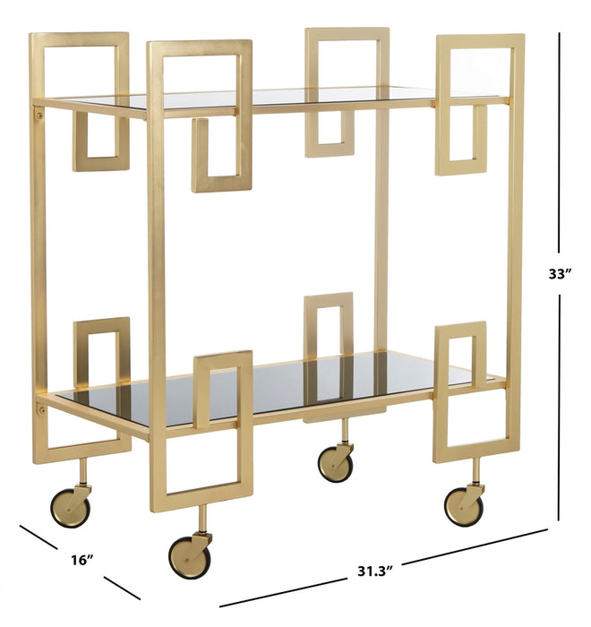 Eliza 2 Tier Bar Cart - Cool Stuff & Accessories