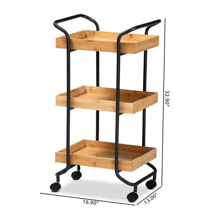 Baxter 3 Tier Kitchen Cart