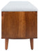 Cricket Open Shelf Bench W/ Cushion/Grey Linen - Cool Stuff & Accessories