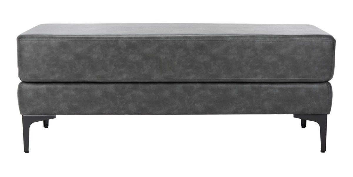 Elise Rectangular Bench/ Grey - Cool Stuff & Accessories
