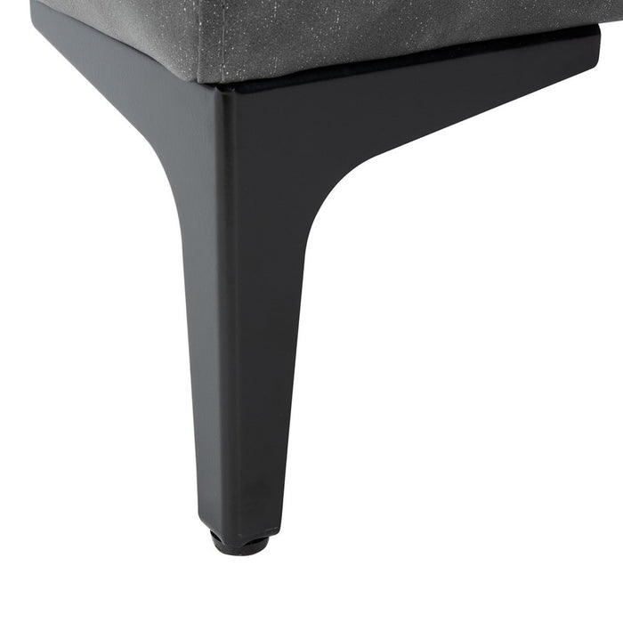 Elise Rectangular Bench/ Grey - Cool Stuff & Accessories