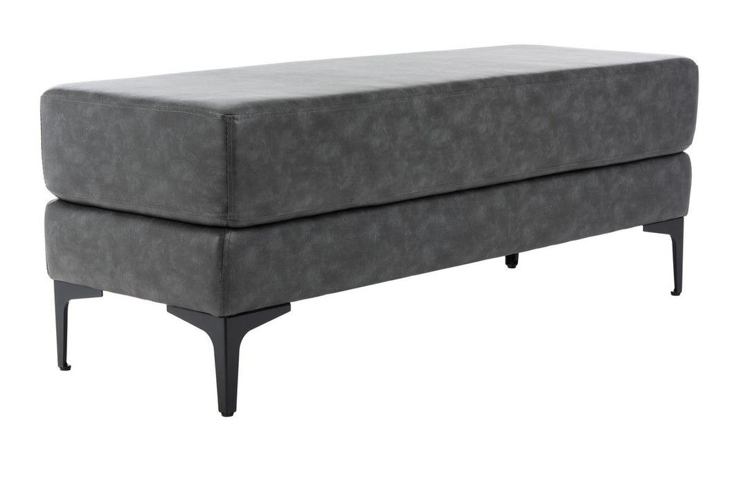 Elise Rectangular Bench/ Grey - Cool Stuff & Accessories