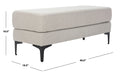 Elise Rectangular Bench/ Light Grey - Cool Stuff & Accessories