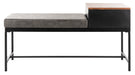Maruka Bench With Storage/Light Brown/Grey - Cool Stuff & Accessories