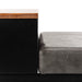 Maruka Bench With Storage/Light Brown/Grey - Cool Stuff & Accessories
