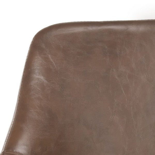 Cadence Swivel Office Chair/Brown
