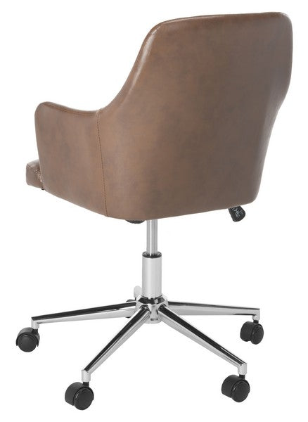 Cadence Swivel Office Chair/Brown