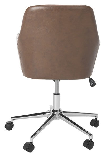 Cadence Swivel Office Chair/Brown