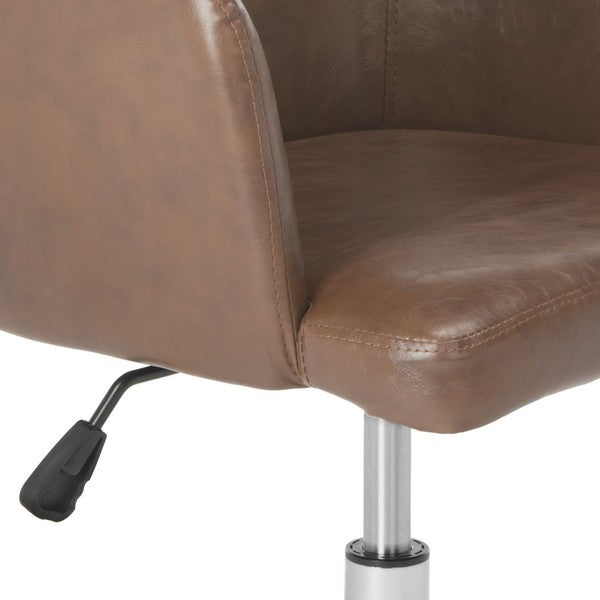 Cadence Swivel Office Chair/Brown
