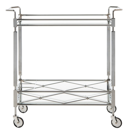 Ingrid 2 Tier Rectangle Bar Cart - Cool Stuff & Accessories