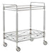 Ingrid 2 Tier Rectangle Bar Cart - Cool Stuff & Accessories
