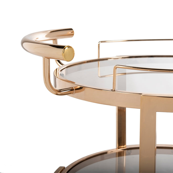Rio 3 Tier Round Bar Cart And Wine Rack - Cool Stuff & Accessories