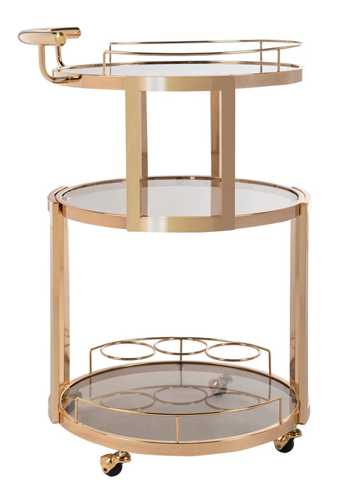 Rio 3 Tier Round Bar Cart And Wine Rack - Cool Stuff & Accessories