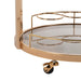 Rio 3 Tier Round Bar Cart And Wine Rack - Cool Stuff & Accessories