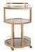 Rio 3 Tier Round Bar Cart And Wine Rack - Cool Stuff & Accessories